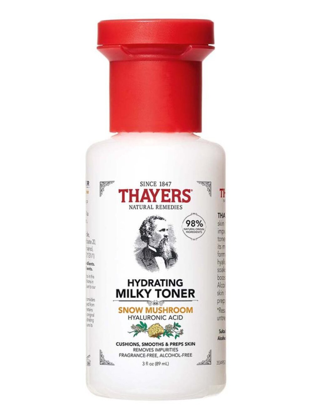 **5/$25** BEAUTY – THAYERS Hydrating Milky Toner, Snow Mushroom, Hyaluronic Acid